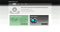 Desktop Screenshot of mypixmania.com